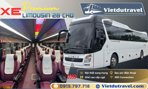 Cho thuê xe 28 chỗ limousine