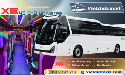 Cho thuê xe 45 chỗ Universe