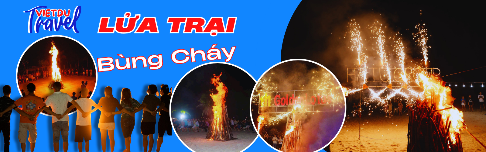 Công ty du lịch tổ chức lửa trại