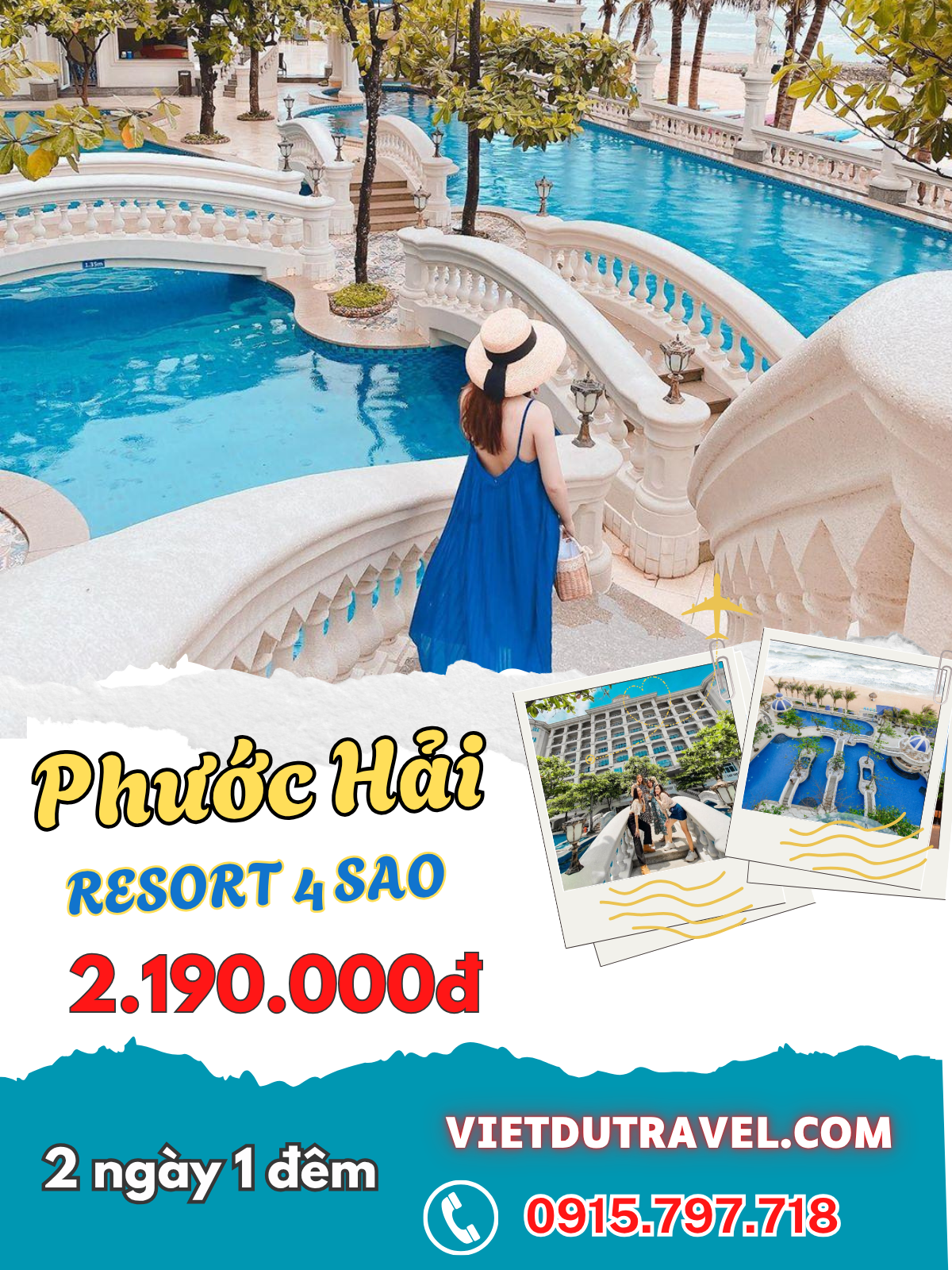 Tour Phước Hải 2 ngày 1 đêm