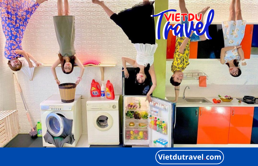 Nhà úp ngược Vũng Tàu - Địa điểm số 1 của giới trẻ