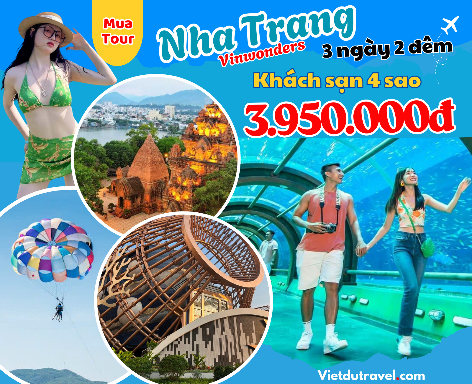 Tour Nha Trang 3 ngày 2 đêm khuyến mãi