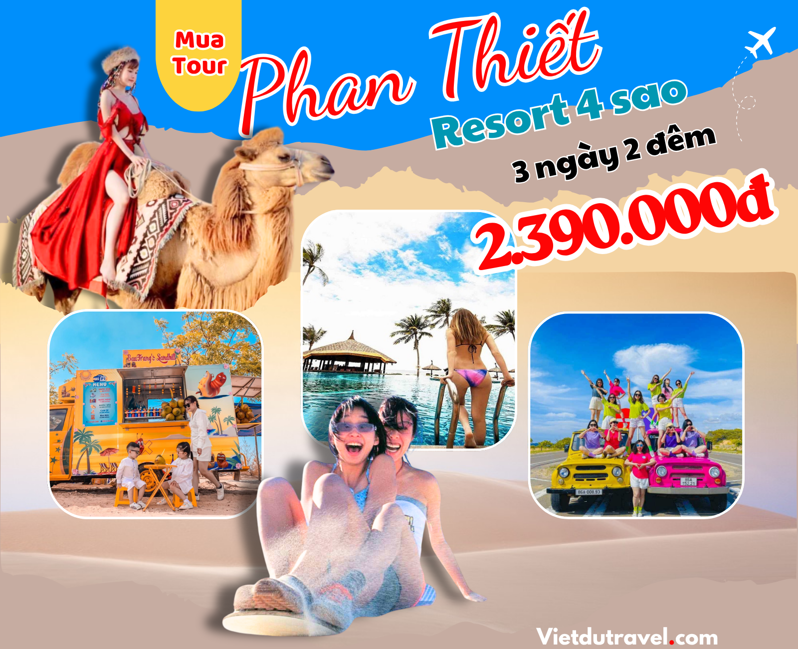 Tour Phan Thiết 3 ngày 2 đêm khuyến mãi