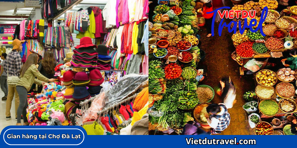 Chợ Đà Lạt - Checkin 1 bước - Ảnh đẹp 10 phần Cho Da Lat 1