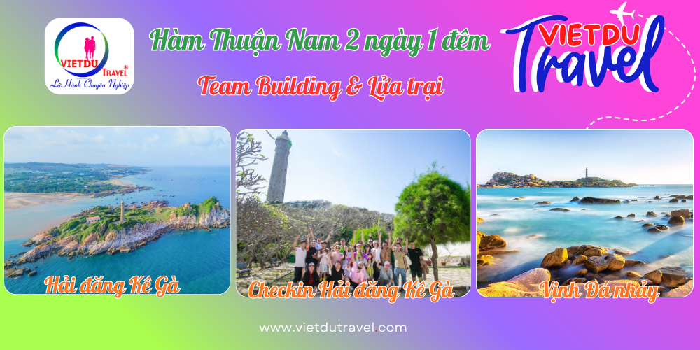 Du lịch Hàm Thuận Nam 2 ngày 1 đêm - Team Builiding và Lửa trại Du lịch Hàm Thuận Nam 2 ngày 1 đêm